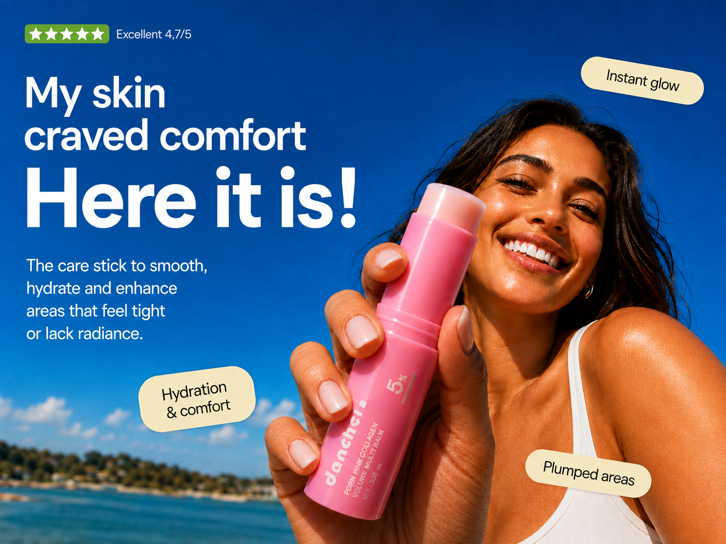 DANCHEL PDRN Pink Collagen Volume Multi Balm